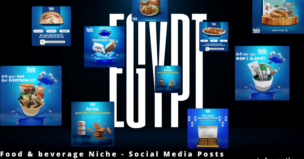 Egyptian cuisine social media marketing